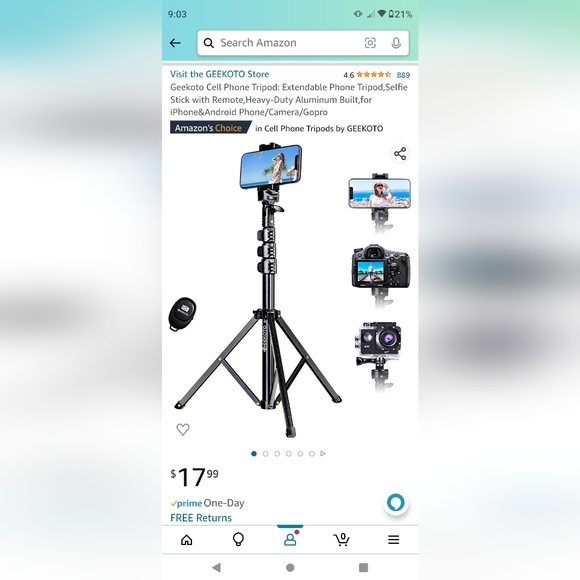 NWT Tripod Stand - Picture 2 of 3